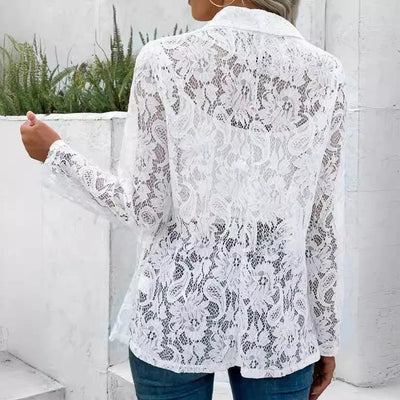 Blazer en dentelle