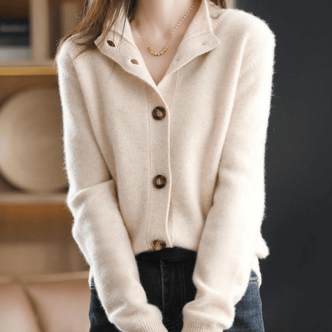 Paulette | Cardigan en Maille Confortable