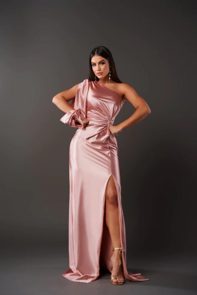 Becca™ | Robe maxi élégante à une épaule