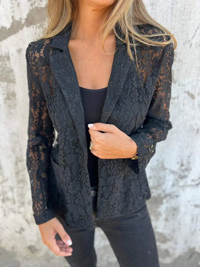 Blazer en dentelle