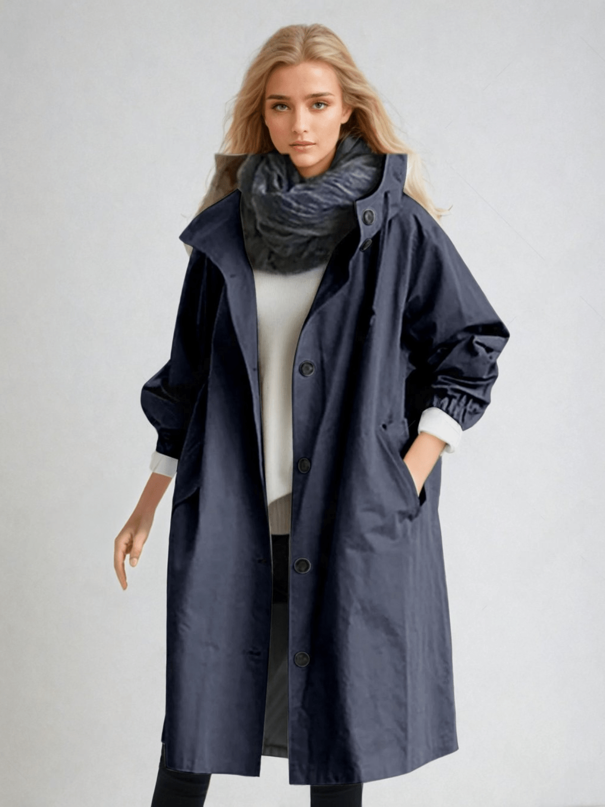 Joelle – Manteau trench imperméable élégant