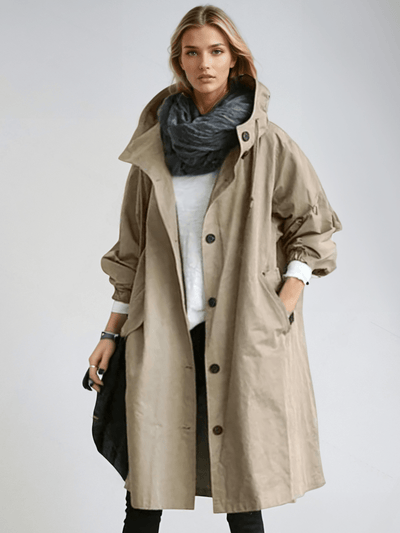 Joelle – Manteau trench imperméable élégant