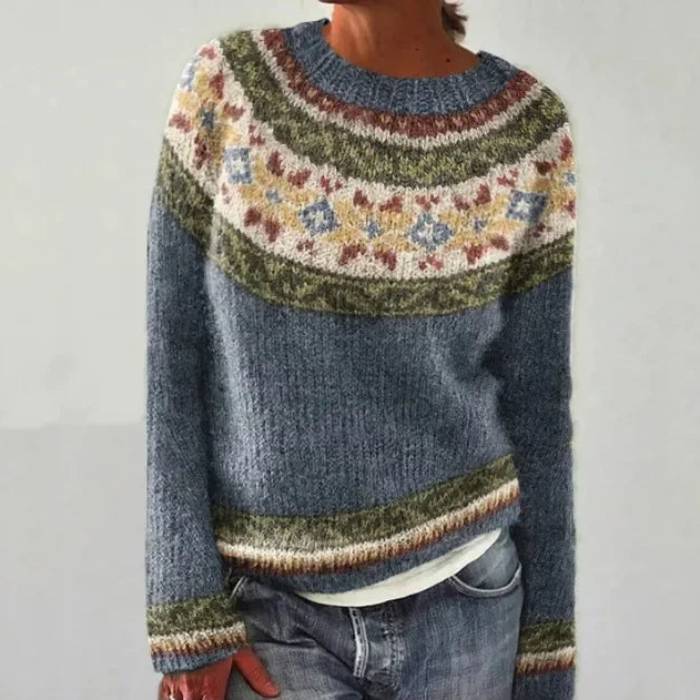 Ella™ - Pull rétro élégant