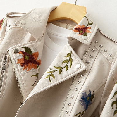 Livia - Veste Fleurie Rétro Chic