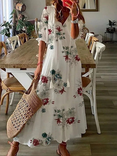 Dianna - Robe Bohémienne Légère
